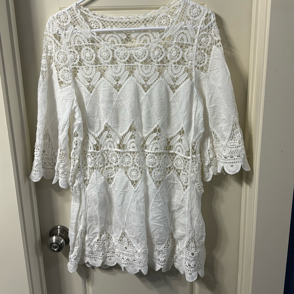 Lace Coverup